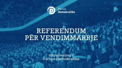 Berisha:Referendumi është shpëtimi i Shqipërisë