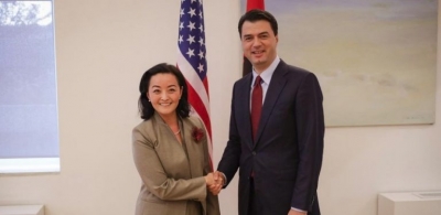 Basha zbardh takimin me ambasadoren e SHBA, Yuri Kim: Ndava me të planin e PD për Shqipërinë dhe nevojën për mbështetjen amerikane