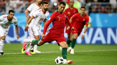 Penalltia e Cristiano Ronaldos  theu rekordin e Kupës së Botës