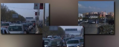 VIDEO/ Tirana në kaos