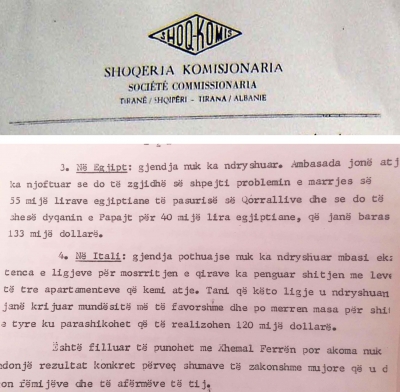 1980/Vjedhja e pronave të shqiptarëve jashtë vendit nga Shoqëria Komisionare