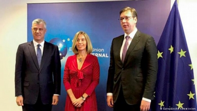 Vuçiq e Thaçi takohen në Bruksel më 18 korrik