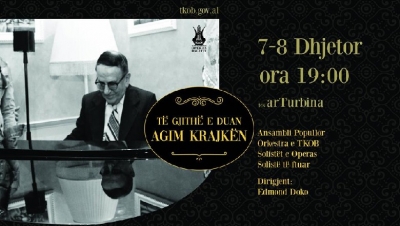 Rikthimi i Agim Krajkës, dy net live tek ‘Art’turbina’