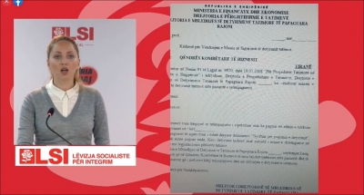 LSI kallëzim penal ndaj drejtoreshës së Tatimeve, Shehaj: Biznesi i saj veprime antiligjore në disa institucione shtetërore