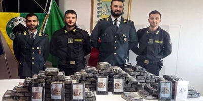 Itali, sekuestrohen 115 kg kokainë, fitimi do ishte 23 milionë euro