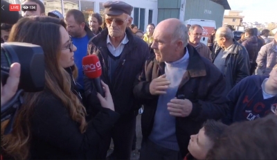 VIDEO LIVE/ E gjithë Tirana në revolta, protesta e banorëve të Bregut të Lumit