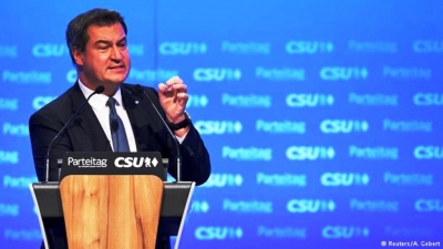 Gjermani, Markus Söder kryetar i ri i CSU-së