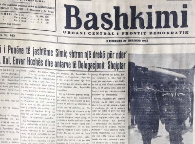 1946/Enver Hoxha në Beograd: “Klikat na përçanë me vëllezërit jugosllavë”