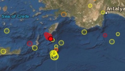 Greqi/ Vijojnë lëkundjet, tërmet mes Rodos dhe Karpathos