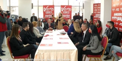 Kryemadhi prezanton kandidatët në Shkodër: Forca e LSI janë të rinjtë, gratë dhe vajzat