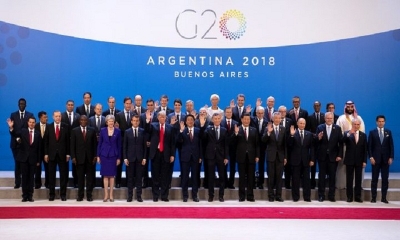 Udhëheqësit botërorë, ndasi që në seancën hapëse të G20-s