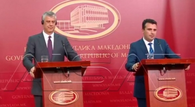 Zaev-Thaçi: Kosova dhe Maqedonia nuk kanë asnjë çështje të hapur
