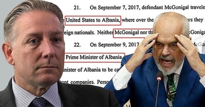 &#039;Ishte biznesmen në Shqipëri’/ McGonigalit i mbaron afati si administrator, u pagua nën dorë dhe goditi opozitën