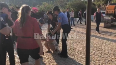 Rama nxjerr me dhunë nga shtëpia dhjetëra banorë në Jalë (VIDEO)