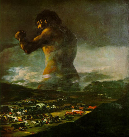 francisco goya colosso