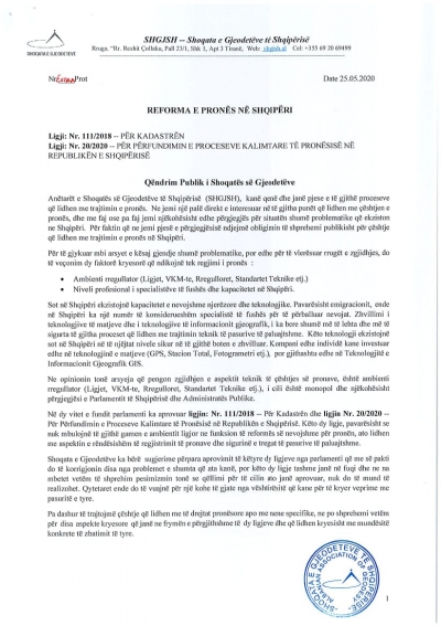 SHGJSH/Ligjet e miratuara nga parlamenti jo vetëm nuk adresuan zgjidhje, por e thelluan edhe më shumë problematikën ekzistuese.