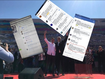 FOTO/ Antimitingu degjenerohet nga qytetarët në rrjetet sociale