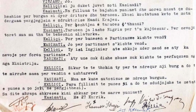 1946/Bisedimet për rindërtimin e Burgut të Burrelit