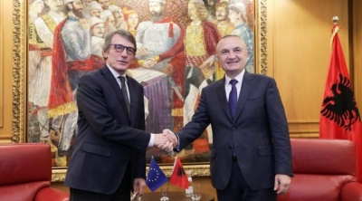 Kreu i PE, Sassoli mezash falënderimi për Presidentin Meta