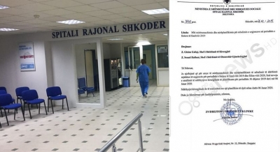 Spitali i Shkodrës s&#039;ka mjekë, anulon operacionet deri më 6 janar 2020