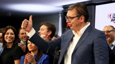 Fitorja në zgjedhjet në Serbi/VOA: Presidenti autokratik Vuçic ka përkrahjen e Rusisë dhe Kinës për mosmarrëveshjen me Kosovën