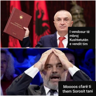 Meta: I vendosur të mbroj Kushtetutën e vendit tim. Rama: Çfarë ti them Sorosit tani?!