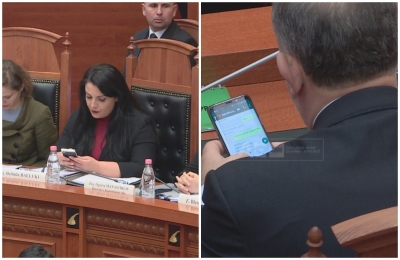 Plas te socialistët, publikohen mesazhet mes ministres Balluku dhe deputetit