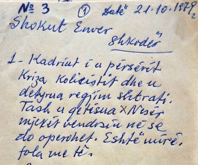 1979/Telegramet midis udhëheqësve