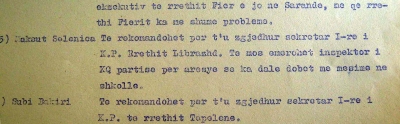 1960/Ngeli në provimet e shkollës, por partia e emëroi sekretar të parë