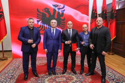 Presidenti Meta vlerëson me titullin “Mjeshtrër i Madh” sportistët kampionë të arteve marciale