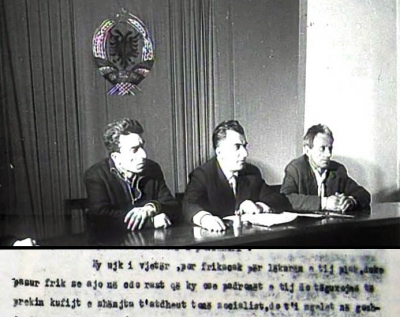 Foto ilustruese gjyqi dhe faksimile e vendimit