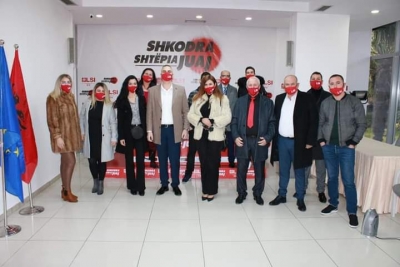 Levizja Socialiste per Integrim Shkoder zhvilloi sot homazhe ne nderim te deshmoreve te kombit