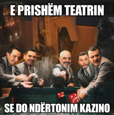 Hashash dhe kazino, PS në shërbim të krimit