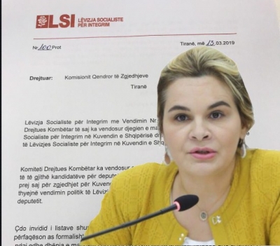 Kryemadhi letër KQZ-së: Dhënia e mandateve të LSI është antikushtetuese