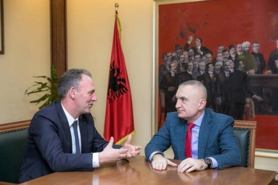 Presidenti Meta me Fatmir Limajn: Rruga e Kombit, investimi më madhor i dy vendeve tona