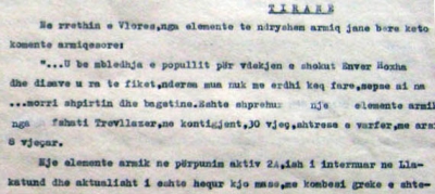 1985/Gëzimi i shqiptarëve për vdekjen e diktatorit