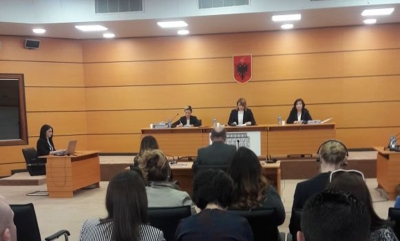 Gjyqtarja E Gjykatës Kushtetuese Altina Xhoxhaj në sitën e vettingut