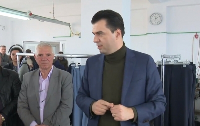 Basha, takim me biznesin fason në Korçë: PD ka plan të qartë për biznesin dhe ekonominë