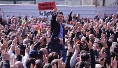 Protesta madhështore, Basha: Nuk pranojmë ‘Maduron e Ballkanit’