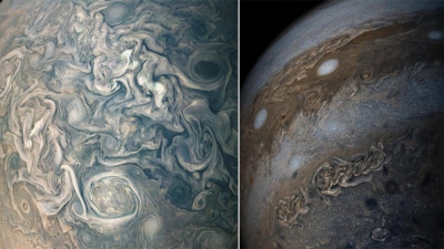 NASA publikon pamjet e “frikshme” të Jupiterit