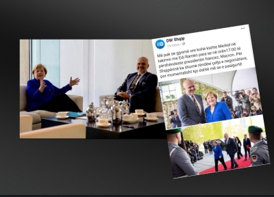 DW shkruan për takimin Rama- Merkel/ Pasi raporton për pasigurinë e negociatave ndryshon postimin