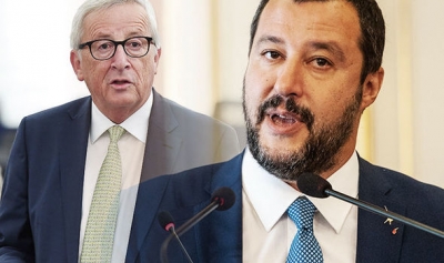 Juncker sulmoi Italinë, Salvini e turpëron me këtë përgjigje epike
