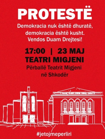 Shkodër/Teatri &#039;Migjeni&#039;, mirëpresin sot protestën për Teatrin Kombëtar