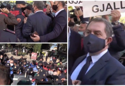 Protesta kundër ministrit grek, Policia procedon penalisht 18 persona. Mes tyre Idrizi dhe Doda