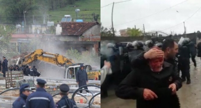 Banorët e Bregut të Lumit akuza policisë: Na bëjnë presion që të mos mbrojmë shtëpitë