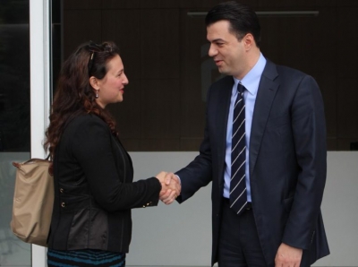 Zv. ambasadorja e SHBA në selinë e PD, takim me Bashën
