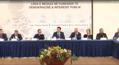 VIDEO/ Tryeza për lirinë e medias, Basha: Pa media të lirë, nuk ka demokraci