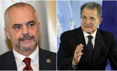 Ish kryeministri Italian Romano Prodi jep alarmin:Turqia po përforcon pozitat në Shqipëri në dëm të Italisë dhe Europës. Kjo vjen edhe nga marrëdhënia e ngushtë e Ramës me Erdoganin.&quot;