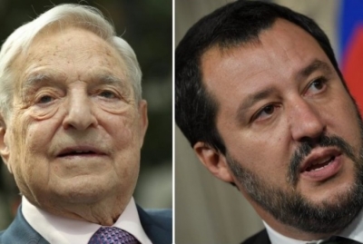 I akuzoi si pro-rusë, reagon Salvini: Soros, një spekulant i paskrupullt
