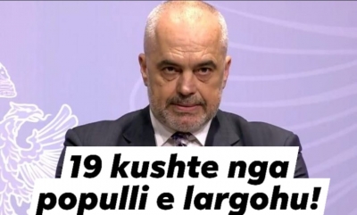 &quot;Nga uji deri te largimi i krimit&quot;, jo vetëm Gjermania me 9, por dhe populli ka 19 kushte!